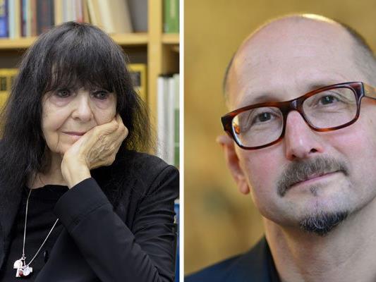 Literaturgrößen bei den O-Tönen 2016: Friederike Mayröcker und Heinrich Steinfest