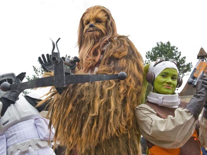 Star Wars-Feeling pur im Böhmischen Prater.