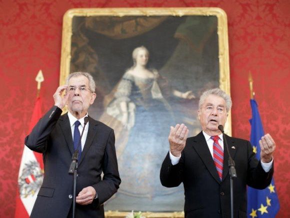 Alexander Van der Bellen und Heinz Fischer sind sich einig hinsichtlich des "Brexit". Alexander Van der Bellen und Heinz Fischer sind sich einig hinsichtlich des "Brexit".