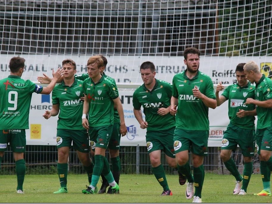 Röser Festival beim 5:3 Sieg von Langenegg gegen Bregenz