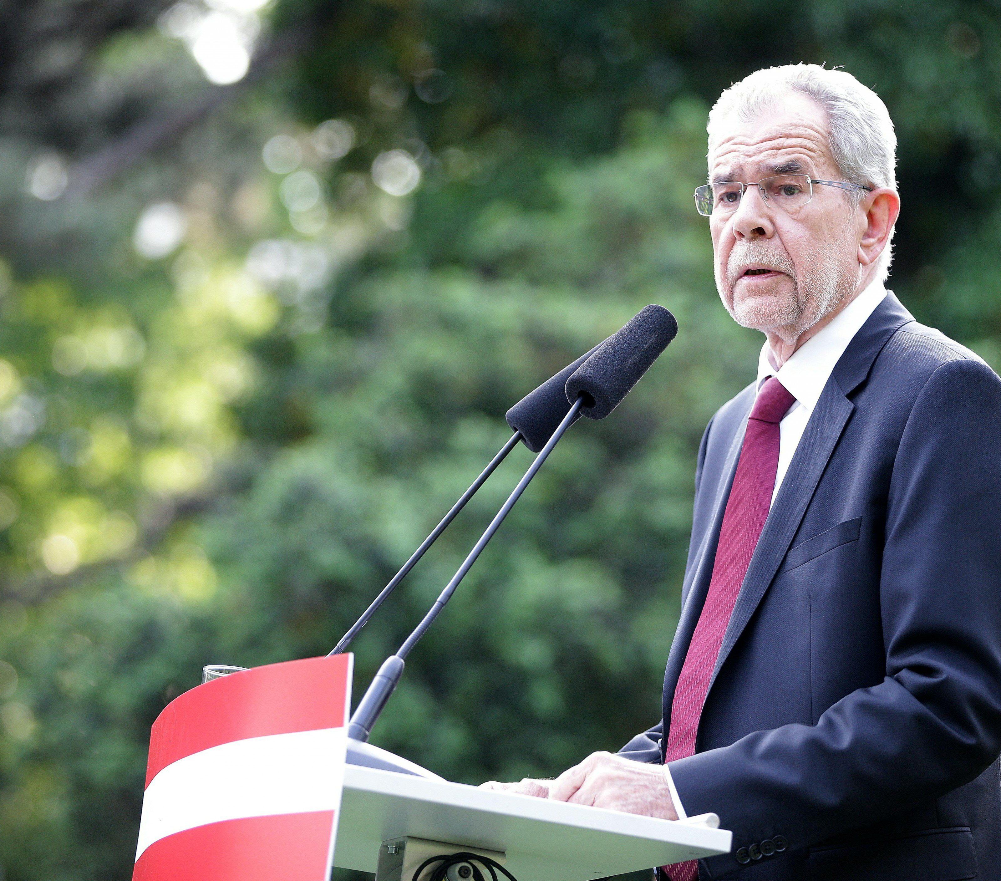 Präsidentschaftskandidat Van der Bellen ist hinsichtlich eines neuen Wahlsieges optimistisch Präsidentschaftskandidat Van der Bellen ist hinsichtlich eines neuen Wahlsieges optimistisch