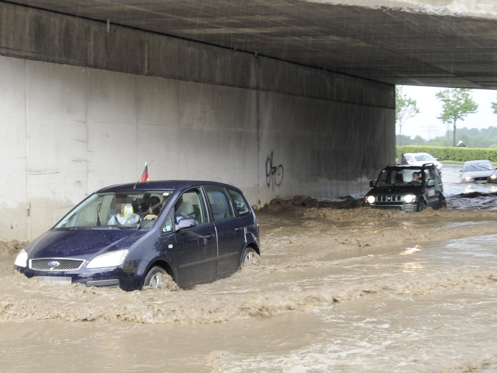 Die Unwetter über Österreich richteten Schäden in Millionenhöhe an