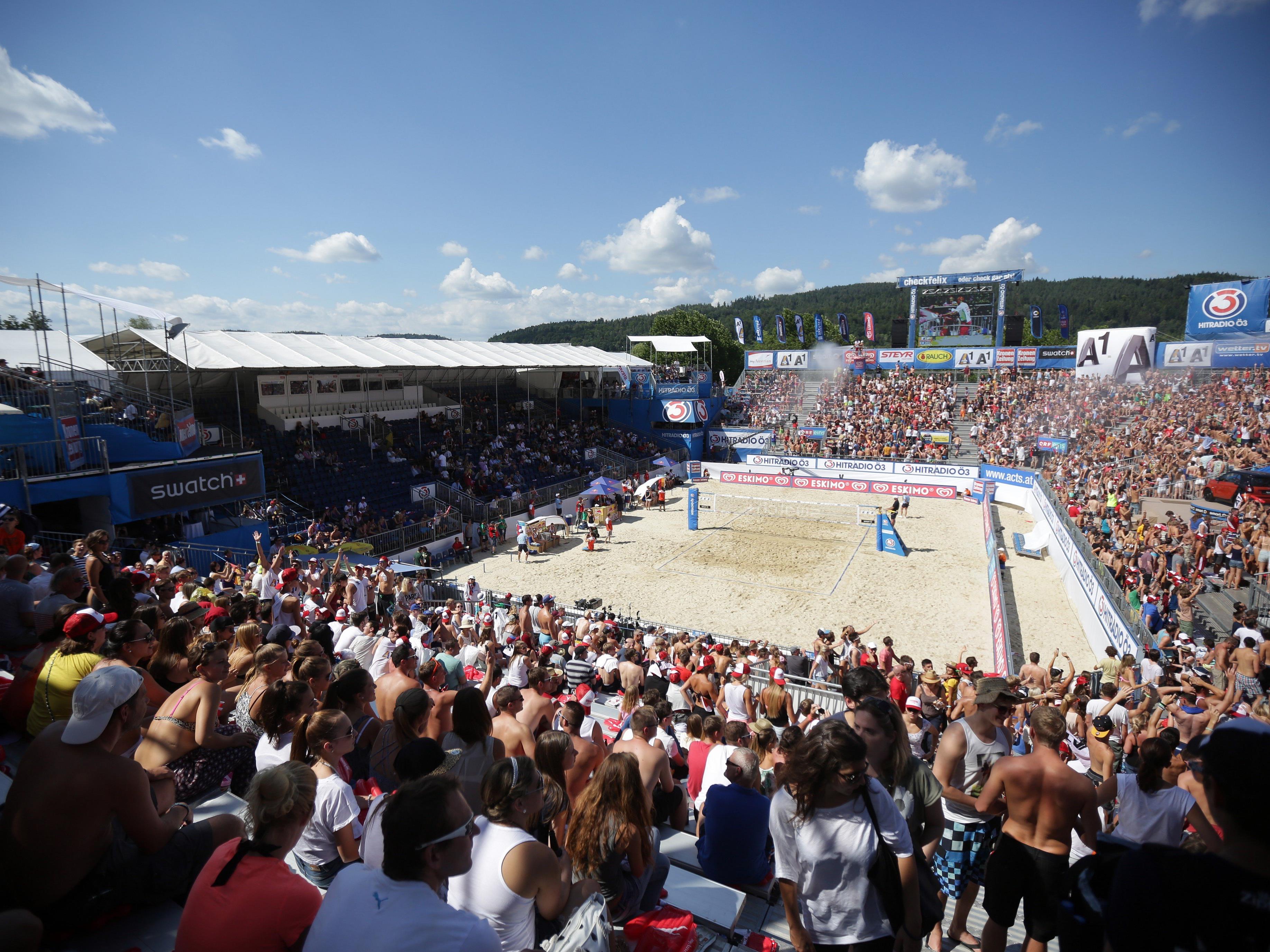 Anreise-Tipps zum Beach Volleyball Major in Klagenfurt 2016.