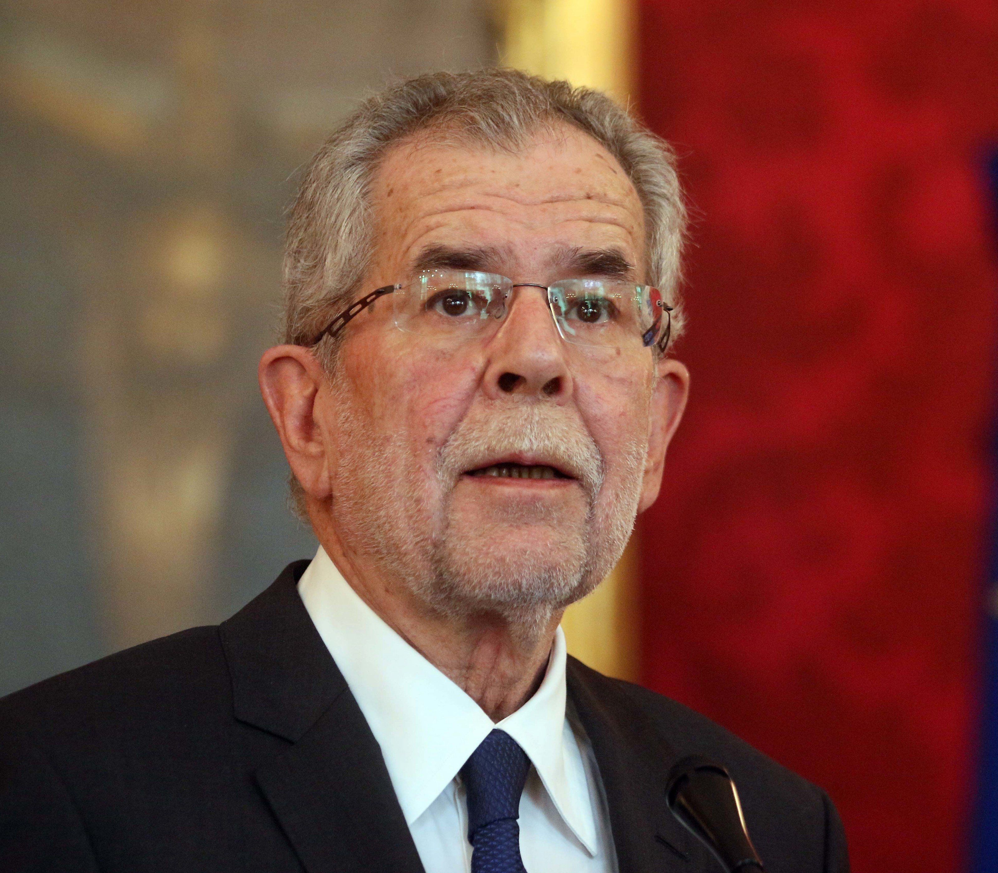 Präsidentschaftskandidat Alexander van der Bellen. Präsidentschaftskandidat Alexander van der Bellen.