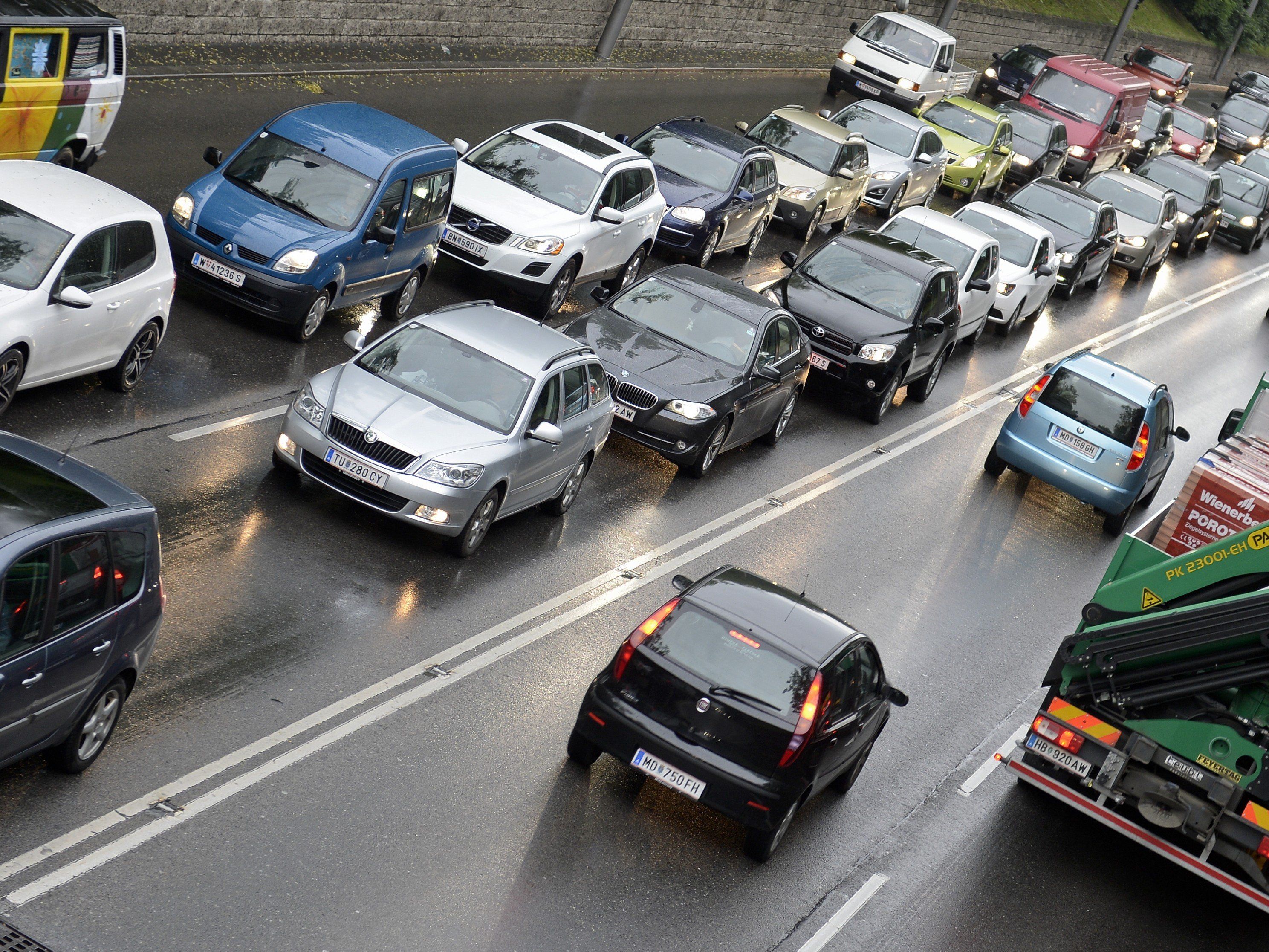 21 neue Baustellen werden in Wien zu Verkehrsbehinderungen führen