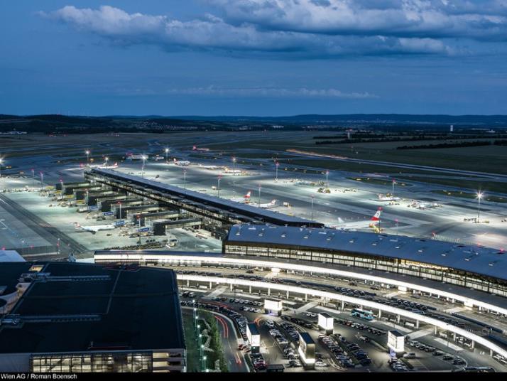 Der Flughafen Wien wirbt als Standort für britische Unternehmen