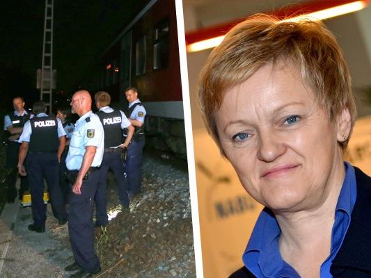 Grünen-Politikerin Künast hat das Vorgehen der Polizei bei der Axt-Attacke in Würzburg kritisiert.