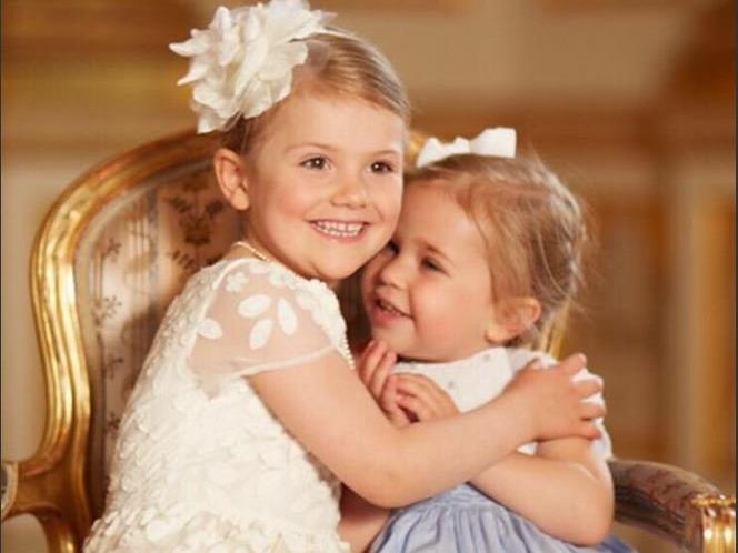 Die zwei Cousinen verstehen sich, Prinzessin Estelle und Leonore