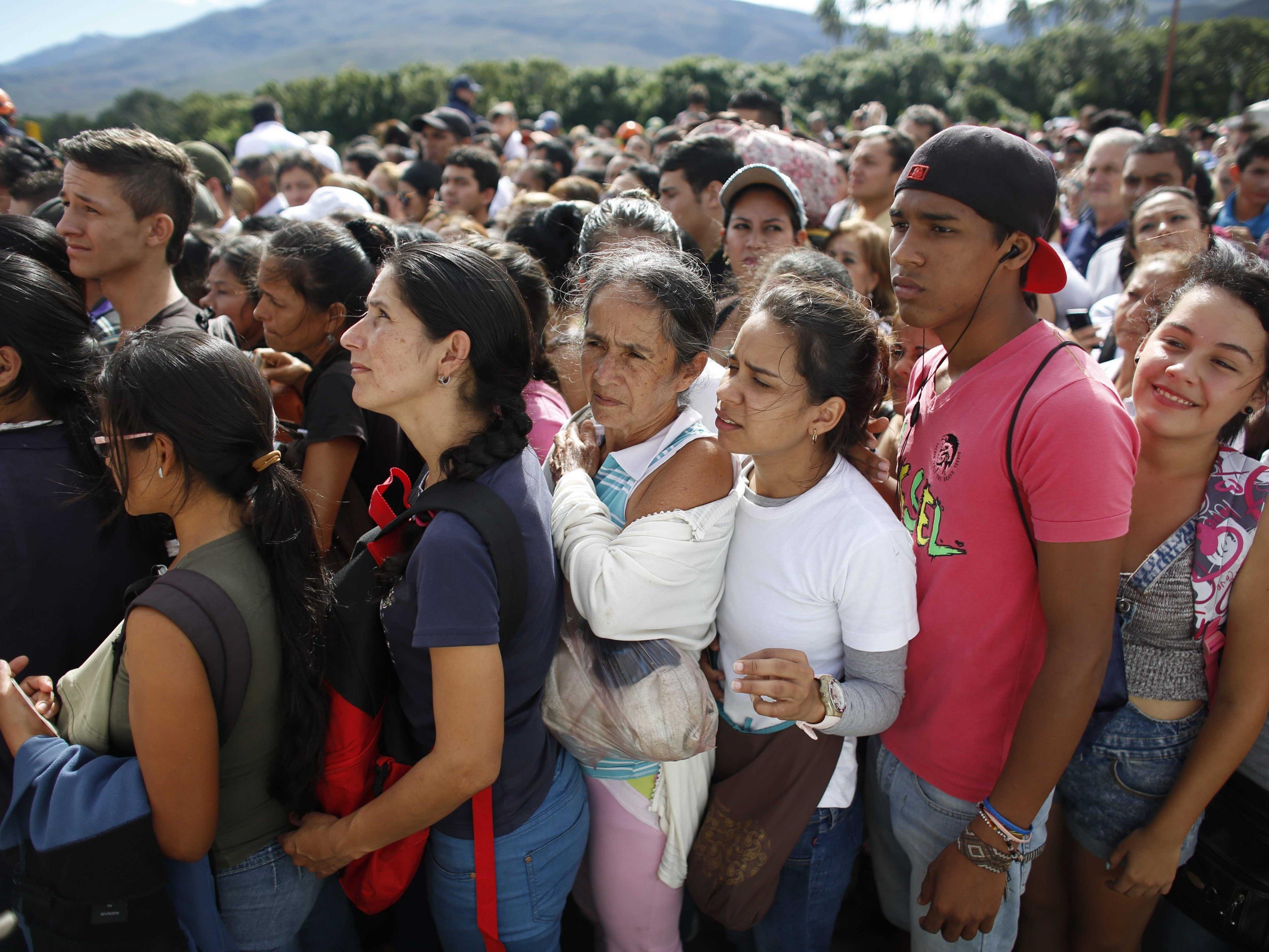 Kolumbien hatte seine Grenzen geöffnet, damit Venezolaner einkaufen konnten