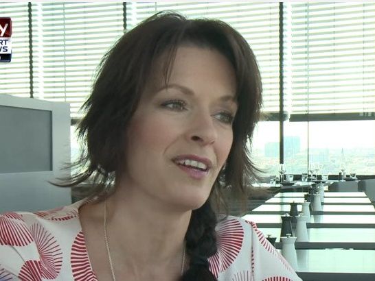 Formel-1-Lady Tanja Bauer vor dem Grand Prix von Österreich im Sky-Talk. Formel-1-Lady Tanja Bauer vor dem Grand Prix von Österreich im Sky-Talk.
