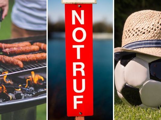 Im Sommer verletzen sich Männer deutlich häufiger. Im Sommer verletzen sich Männer deutlich häufiger.
