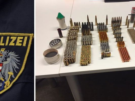 300 Stück verschiedenartiger Munition wurden in Wien-Floridsdorf gefunden. 300 Stück verschiedenartiger Munition wurden in Wien-Floridsdorf gefunden.