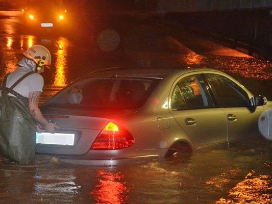 Schwere Unwetter auch in der vergangenen Nacht in NÖ.