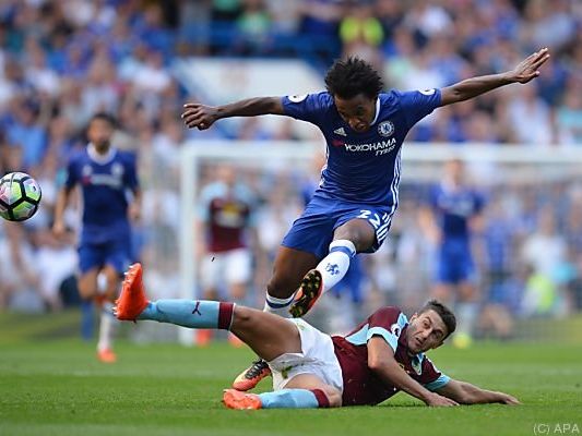Chelseas Willian trug sich in die Torschützenliste ein Chelseas Willian trug sich in die Torschützenliste ein