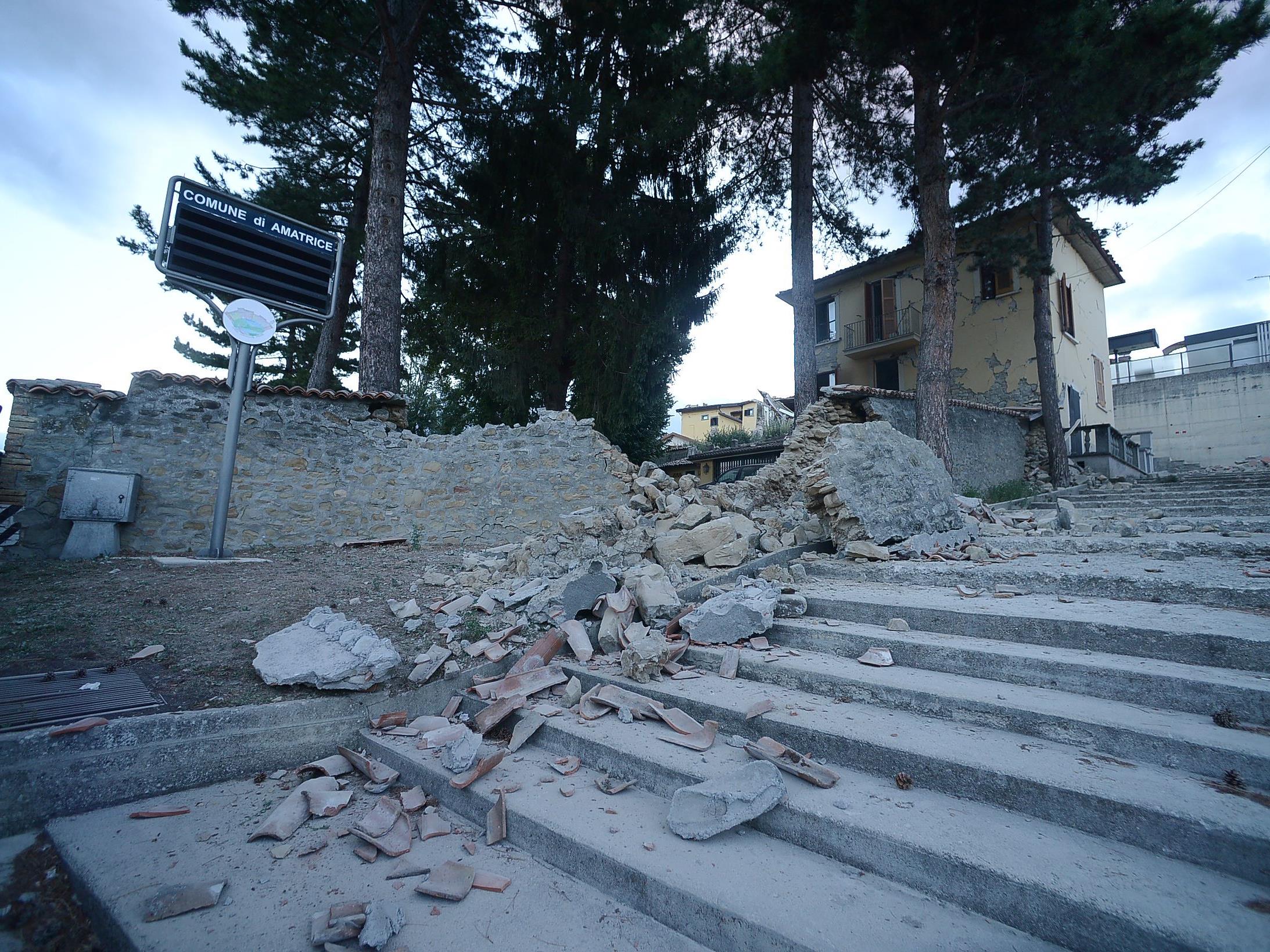 Das Erdbeben in der Nacht auf Mittwoch führte zu schweren Schäden.