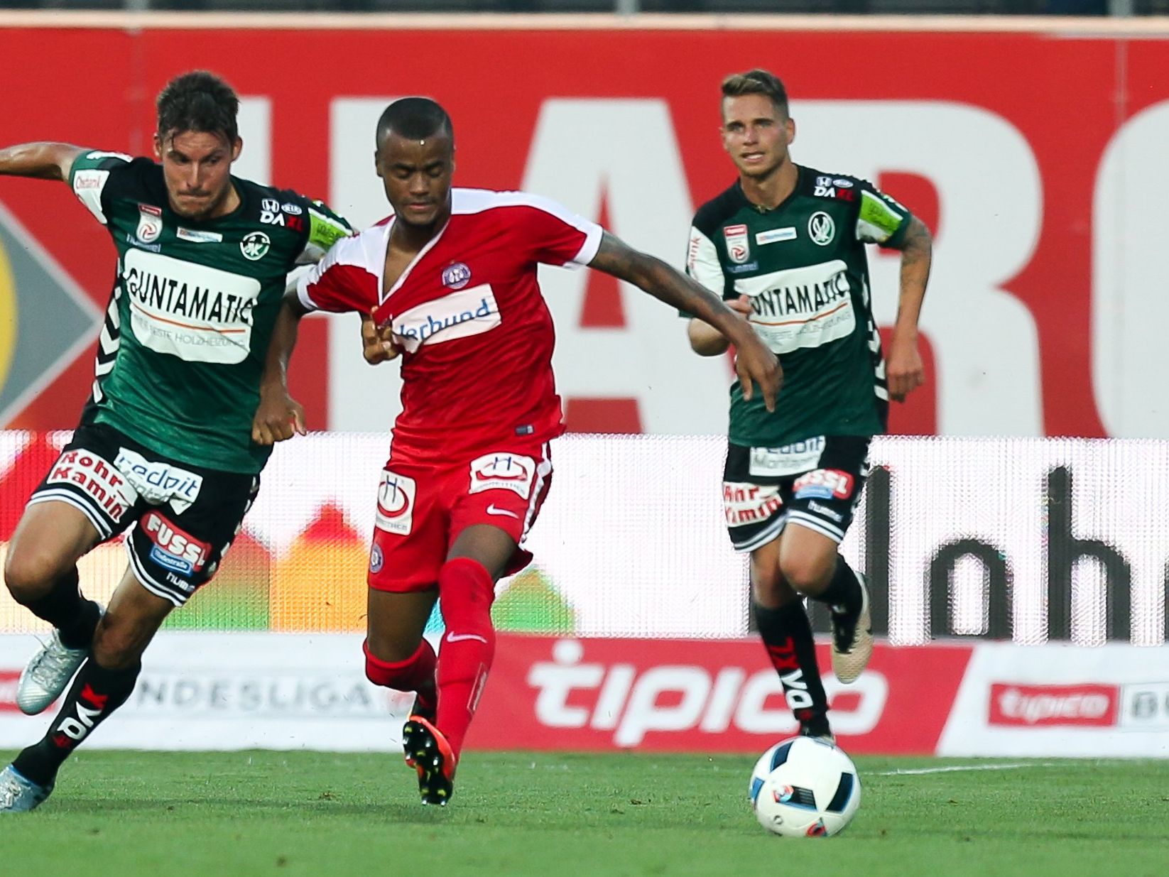 SV Ried erkämpfte gegen Austria Wien einen Punkt.