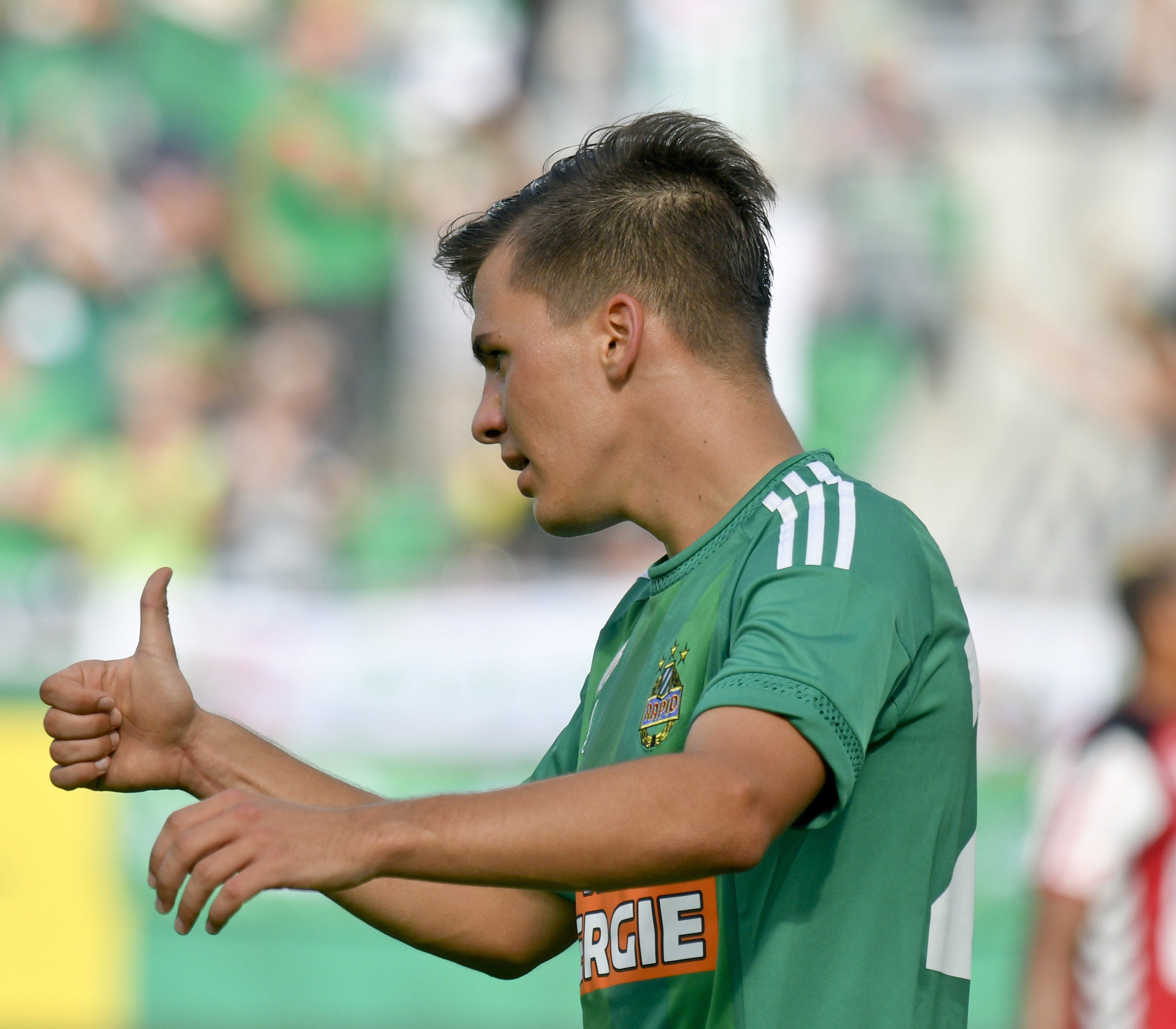 Rapid steht vor dem Einzug in die Gruppenphase der Europa League. Rapid steht vor dem Einzug in die Gruppenphase der Europa League.
