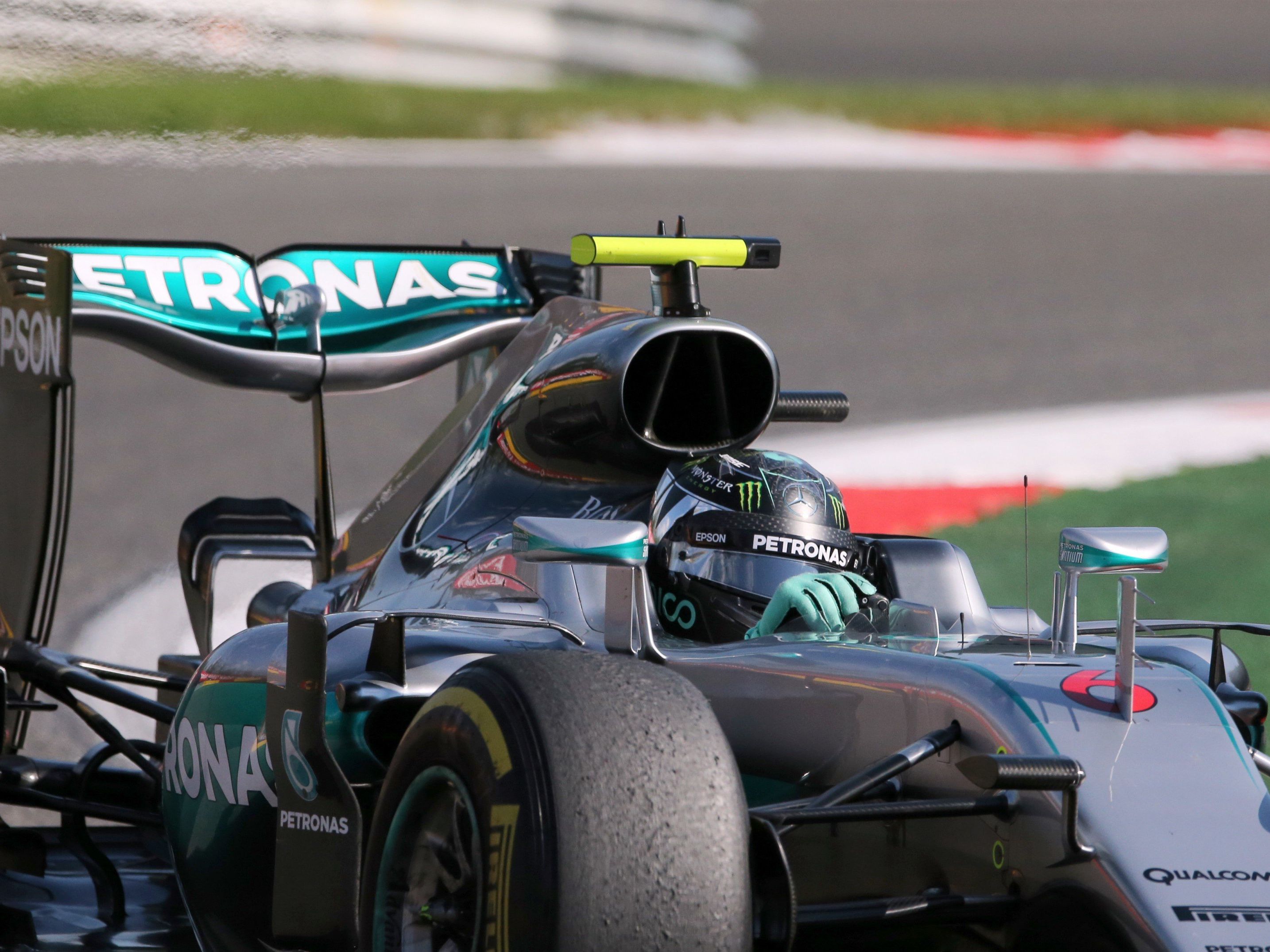 Nico Rosberg ist in Belgien heuer zum sechsten Mal auf Pole gefahren. Nico Rosberg ist in Belgien heuer zum sechsten Mal auf Pole gefahren.