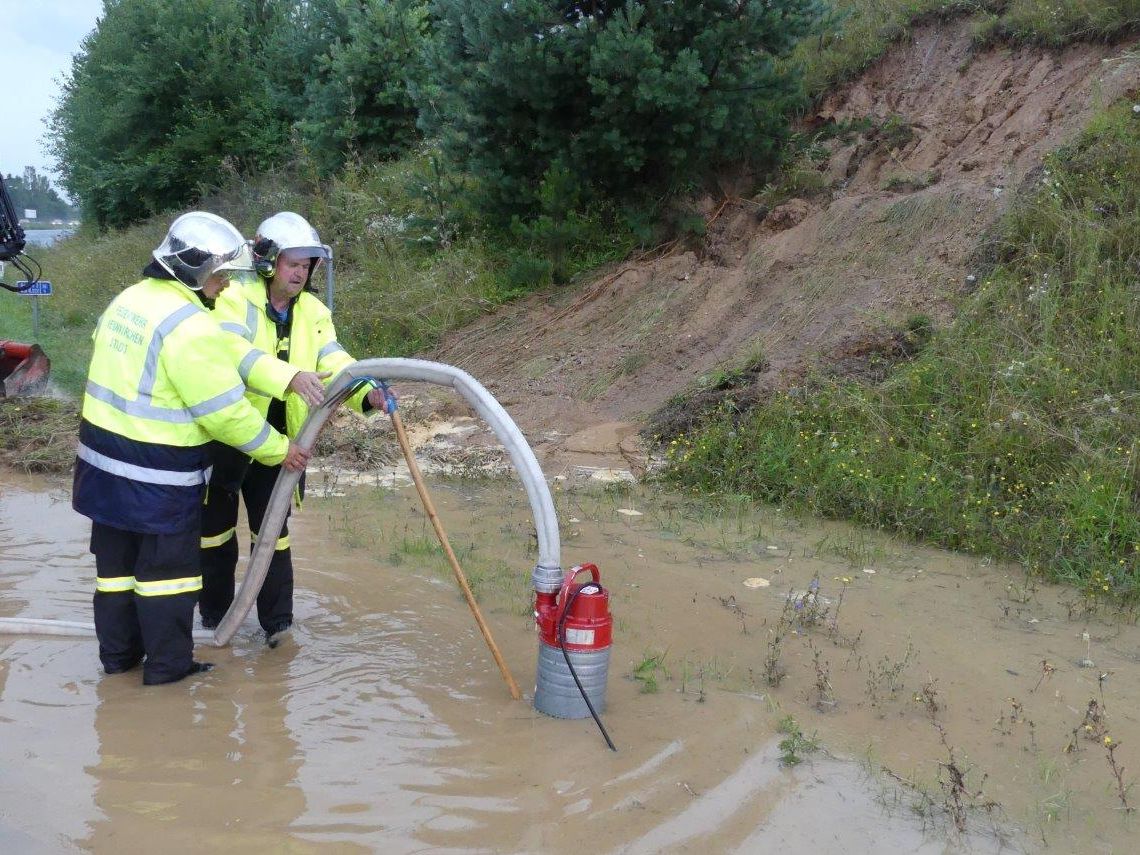 Beim Einsatz im Raum Neunkirchen Beim Einsatz im Raum Neunkirchen
