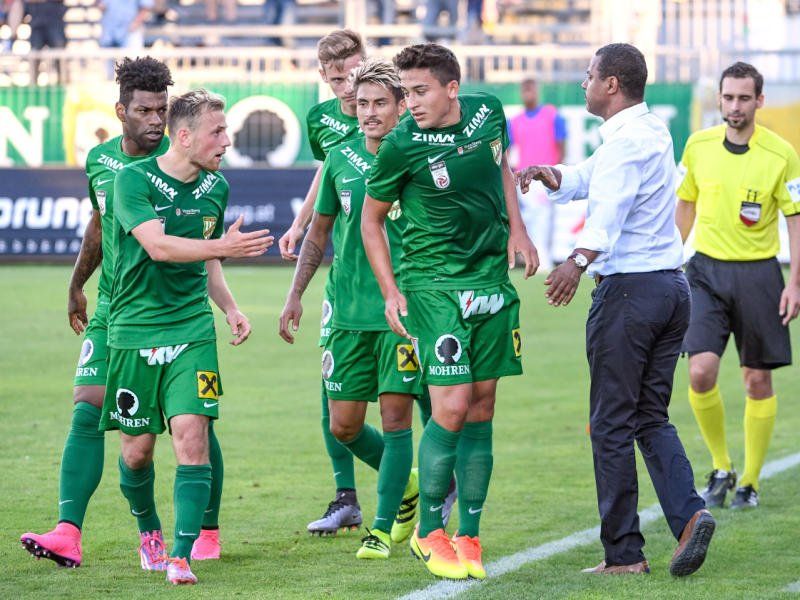 Erstes Auswärtsmatch in dieser Saison für Austria Lustenau Erstes Auswärtsmatch in dieser Saison für Austria Lustenau