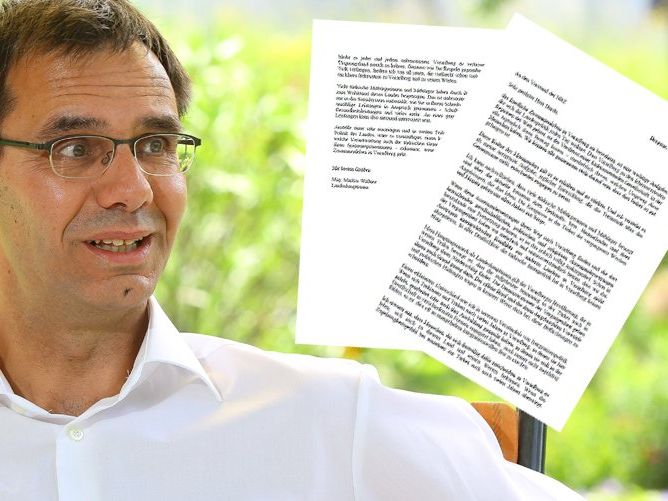 Der Vorarlberger Landeshauptmann fordert in einer Antwort auf den offnen Brief der NBZ die türkische Gemeinschaft in Vorarlberg zu mehr Integrationswillen auf. Der Vorarlberger Landeshauptmann fordert in einer Antwort auf den offnen Brief der NBZ die türkische Gemeinschaft in Vorarlberg zu mehr Integrationswillen auf.