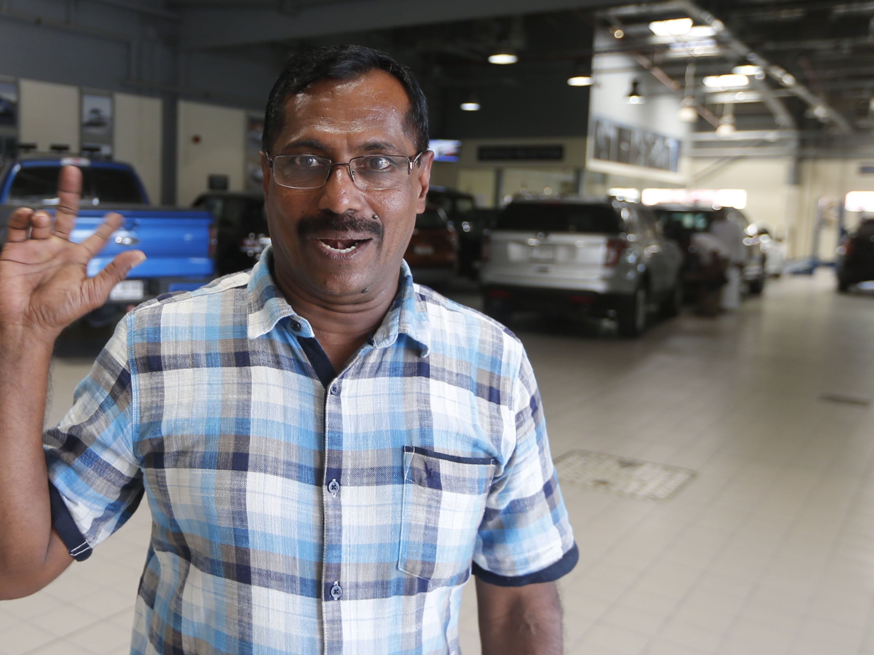 Basheer ist nun um eine Million reicher. Basheer ist nun um eine Million reicher.