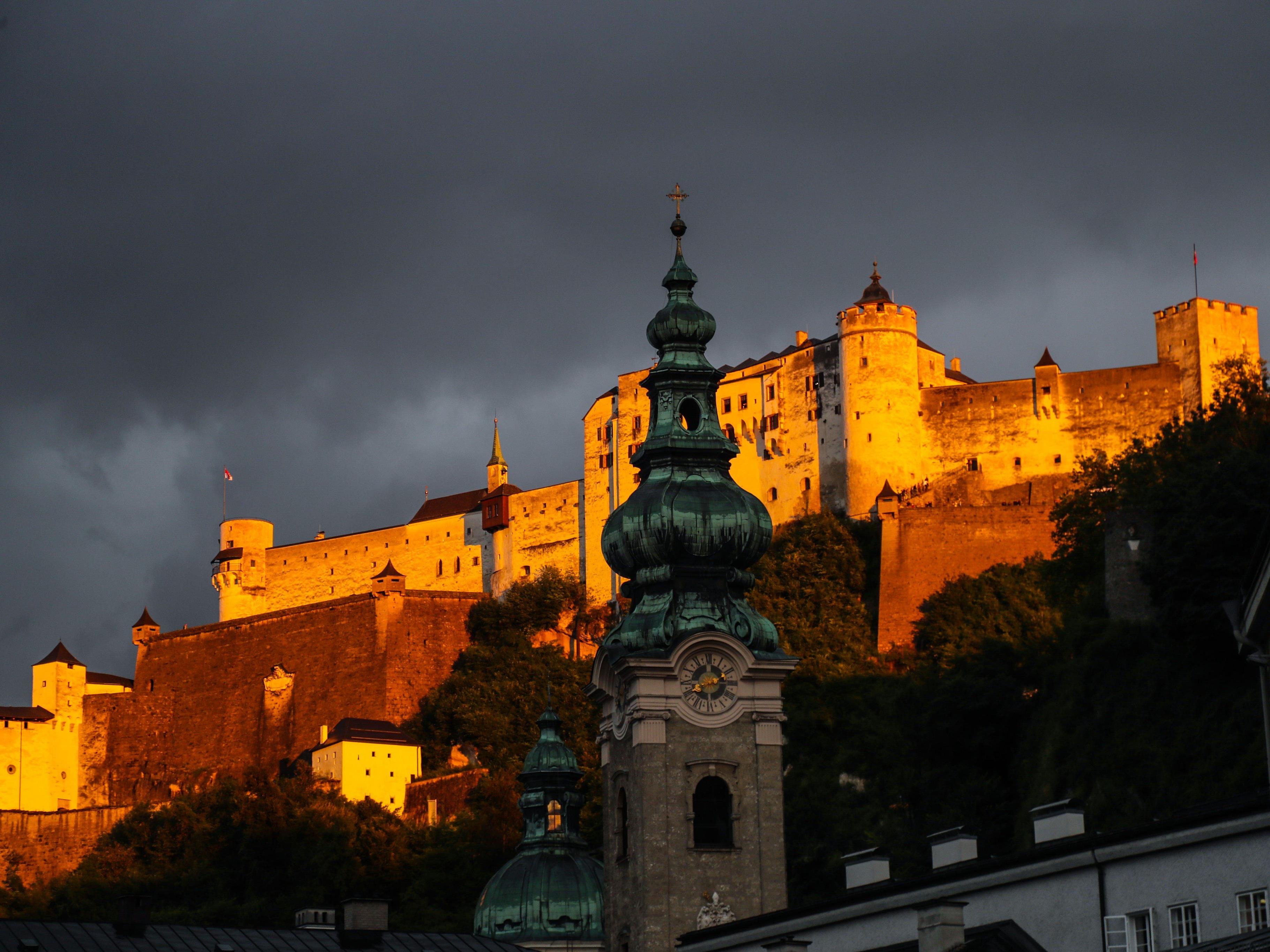 Auch in Salzburg war das Wetter im August äußerst gegensätzlich (Symbolbild).