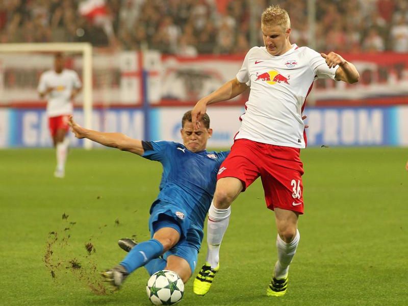 Zweikampf im CL-Quali Rückspiel Zweikampf im CL-Quali Rückspiel