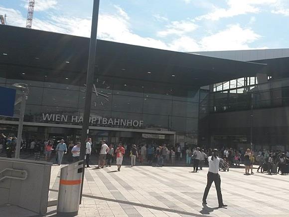 Die Drohungen richteten sich unter anderem gegen den Wiener Hauptbahnhof