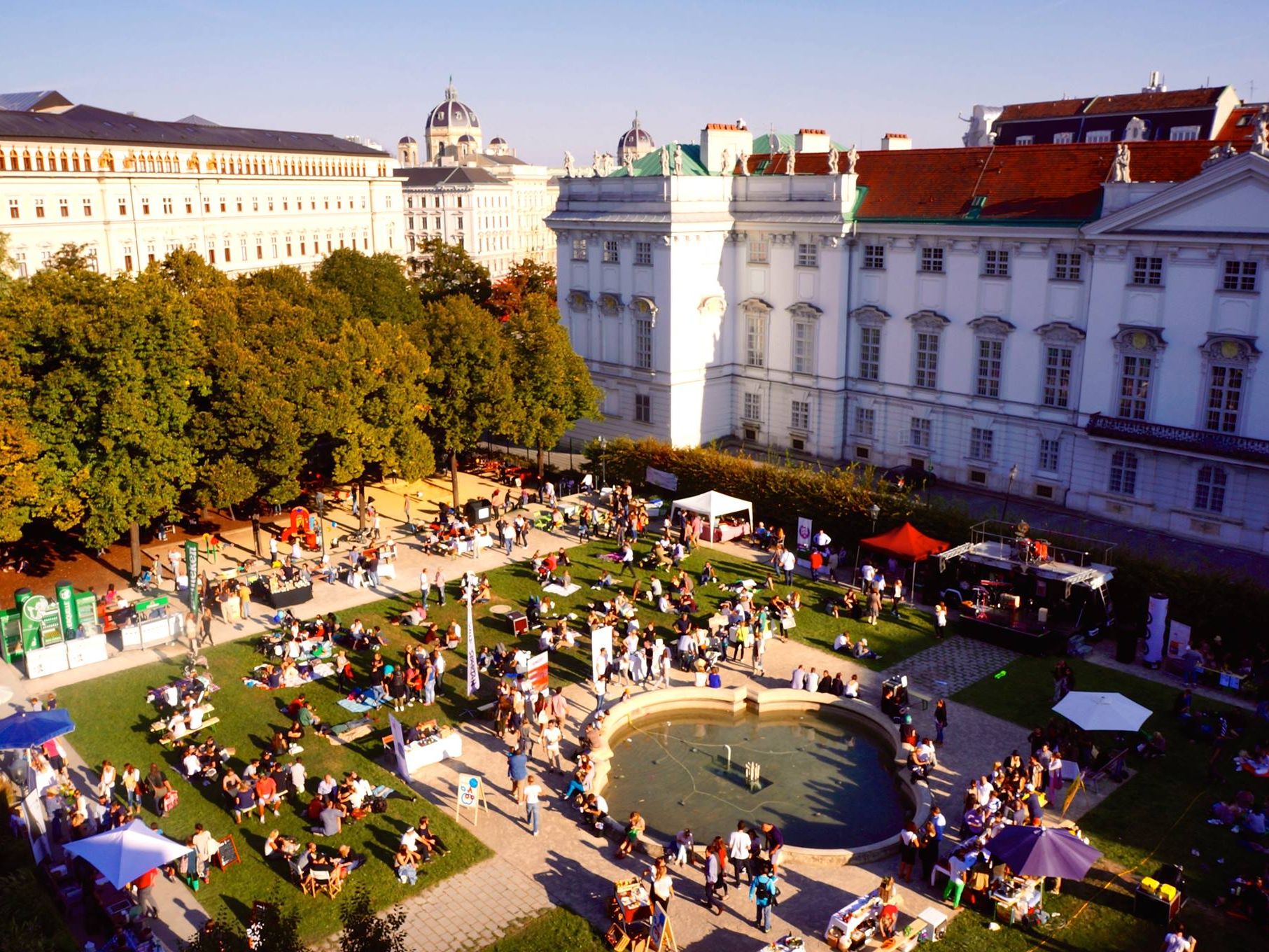 Am 10. und 11. September findet das "in the park"-Fest statt. Am 10. und 11. September findet das "in the park"-Fest statt.