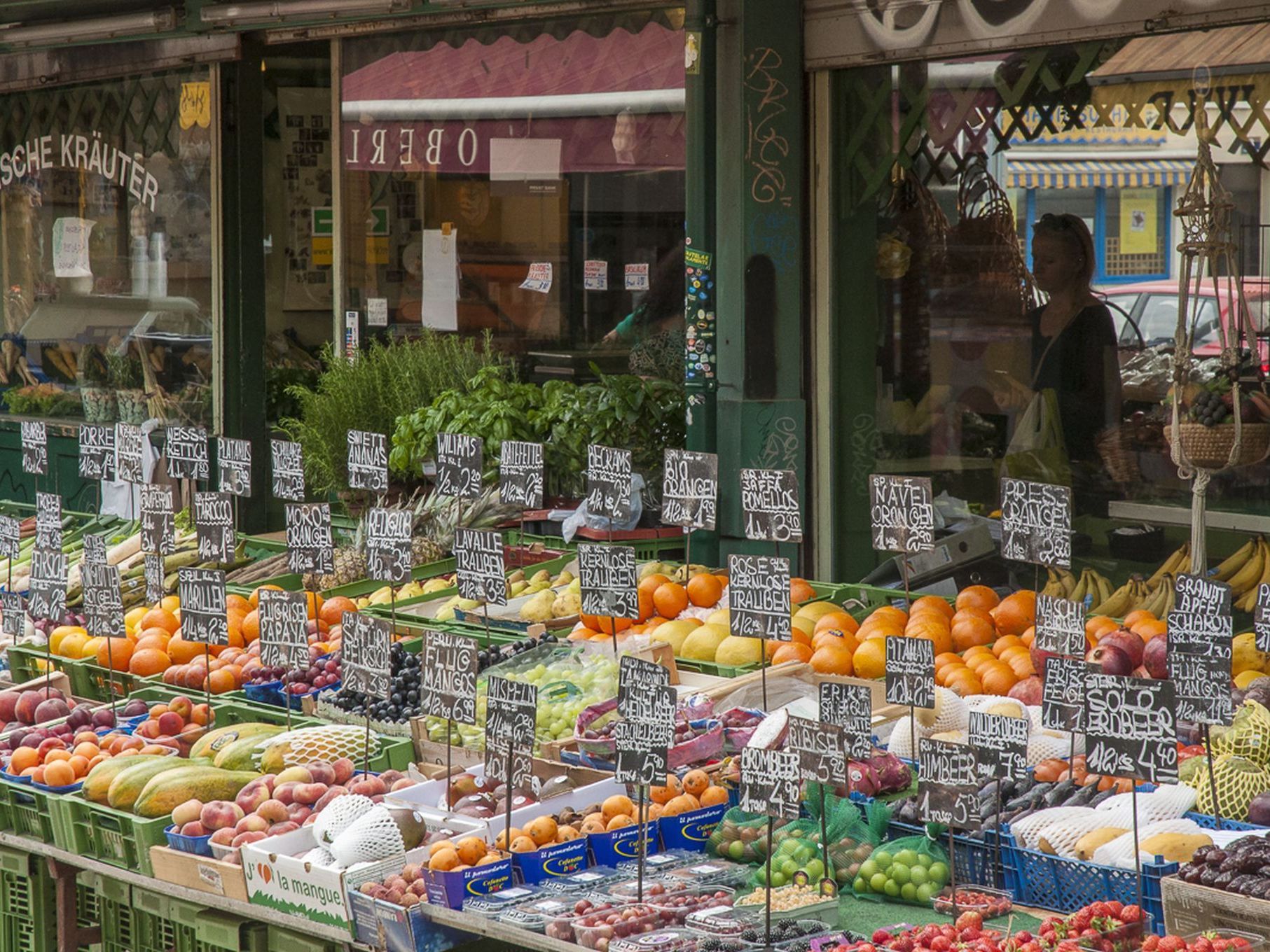 Wien feiert im September 100 Jahre Naschmarkt.