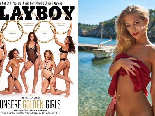 Der September-Playboy ganz im Zeichen der Olympischen Spiele 2016. Der September-Playboy ganz im Zeichen der Olympischen Spiele 2016.