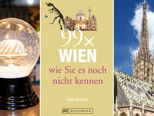 Im Buch findet man 99 Empfehlungen für ganz Wien. Im Buch findet man 99 Empfehlungen für ganz Wien.