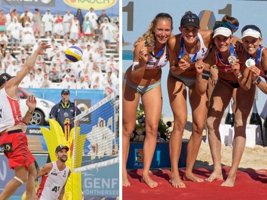 Das Beachvolleyball-Turnier von Klagenfurt ging am Sonntag zu Ende. Das Beachvolleyball-Turnier von Klagenfurt ging am Sonntag zu Ende.