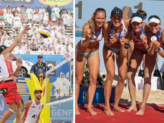 Das Beachvolleyball-Turnier von Klagenfurt ging am Sonntag zu Ende.