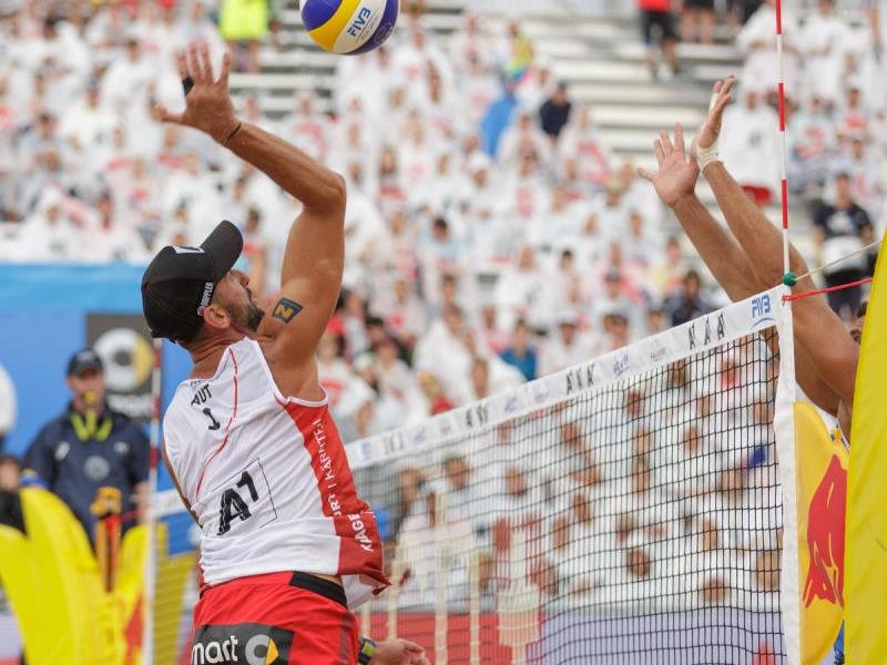 Die Beach Volleyball WM wird in Wien stattfinden.