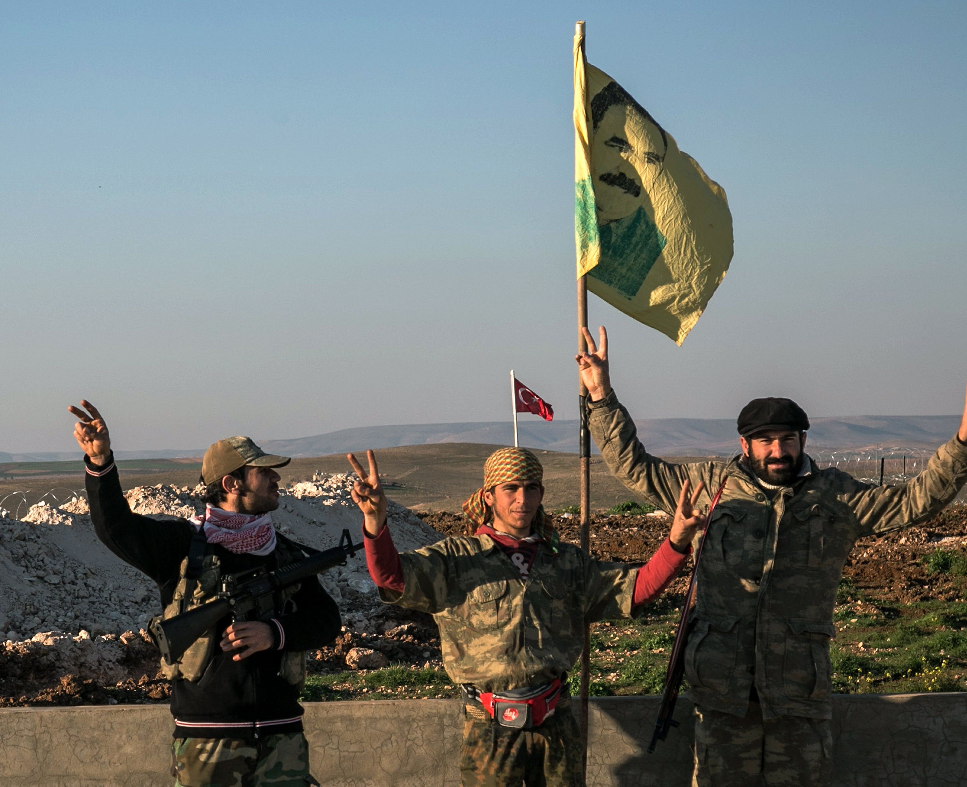 Kurden-Milizen auf dem Weg zur Vorherrschaft in Nordsyrien. Kurden-Milizen auf dem Weg zur Vorherrschaft in Nordsyrien.