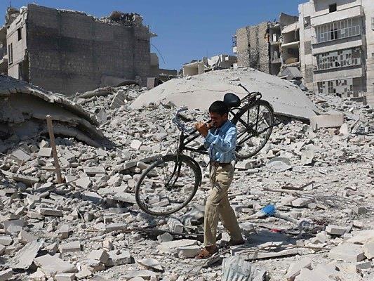Hilfe wäre in Aleppo dringend nötig