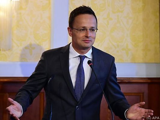 Ungarns Außenminister Szijjarto übt Kritik Ungarns Außenminister Szijjarto übt Kritik
