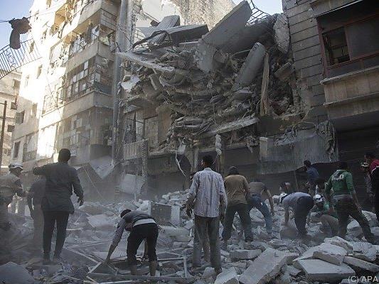 Die Lage in Aleppo ist katastrophal