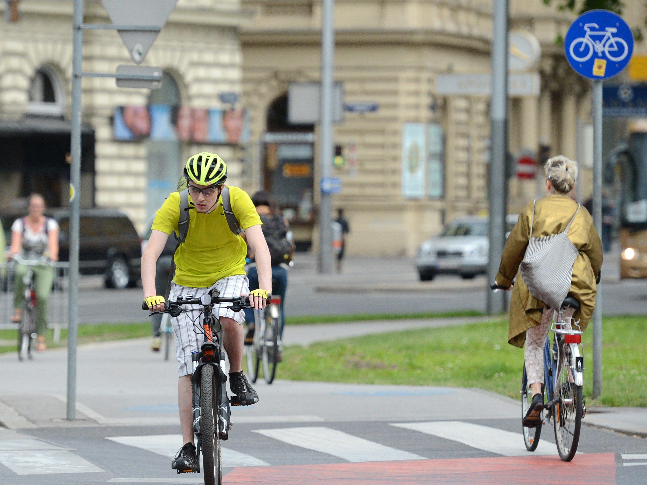 Wien investiert weiter in den Ausbau der Radwege.