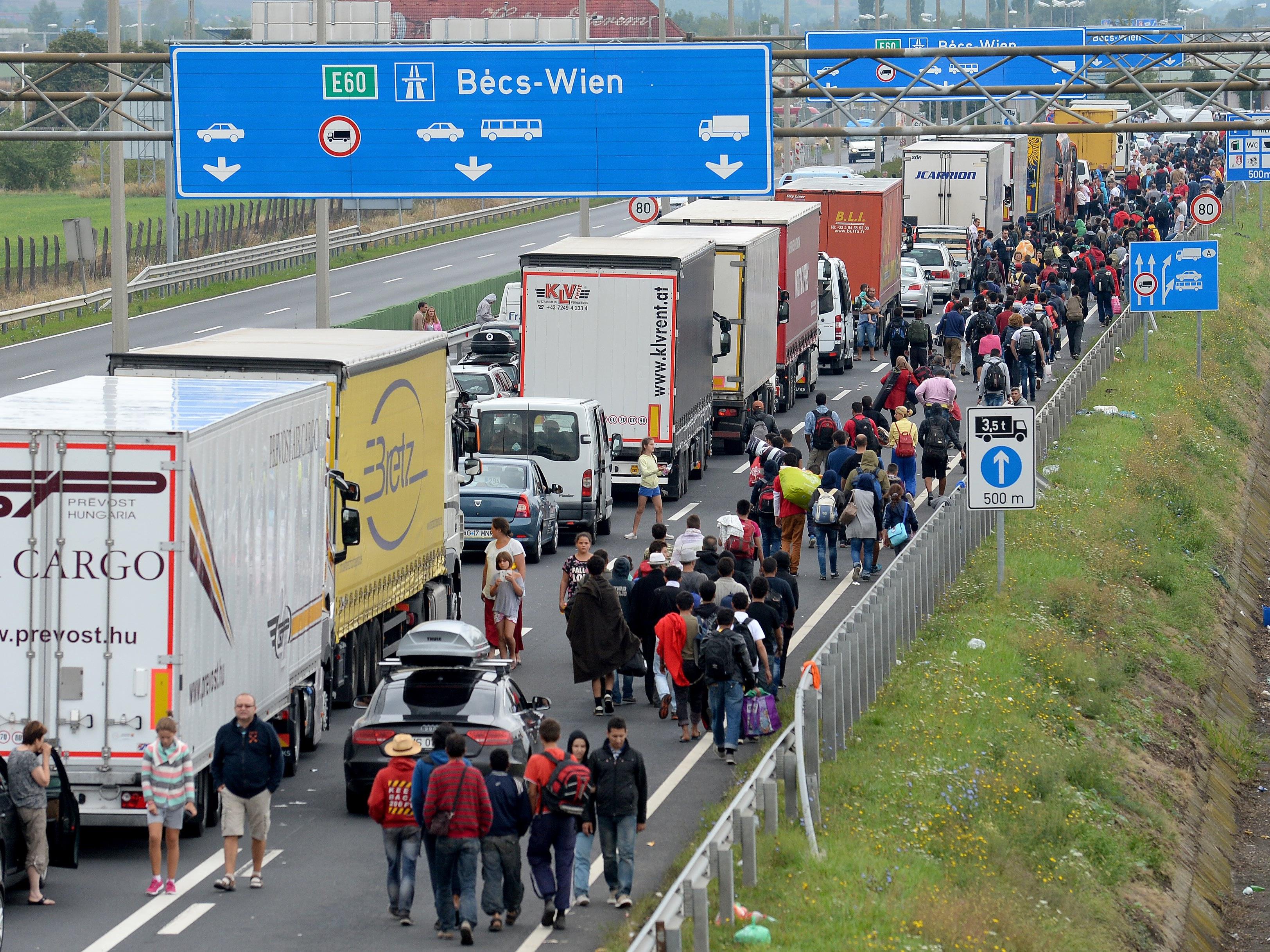 Österreich nimmt, an der Einwohnerzahl gemessen, die zweitmeisten Flüchtlinge aller OECD-Länder auf.
