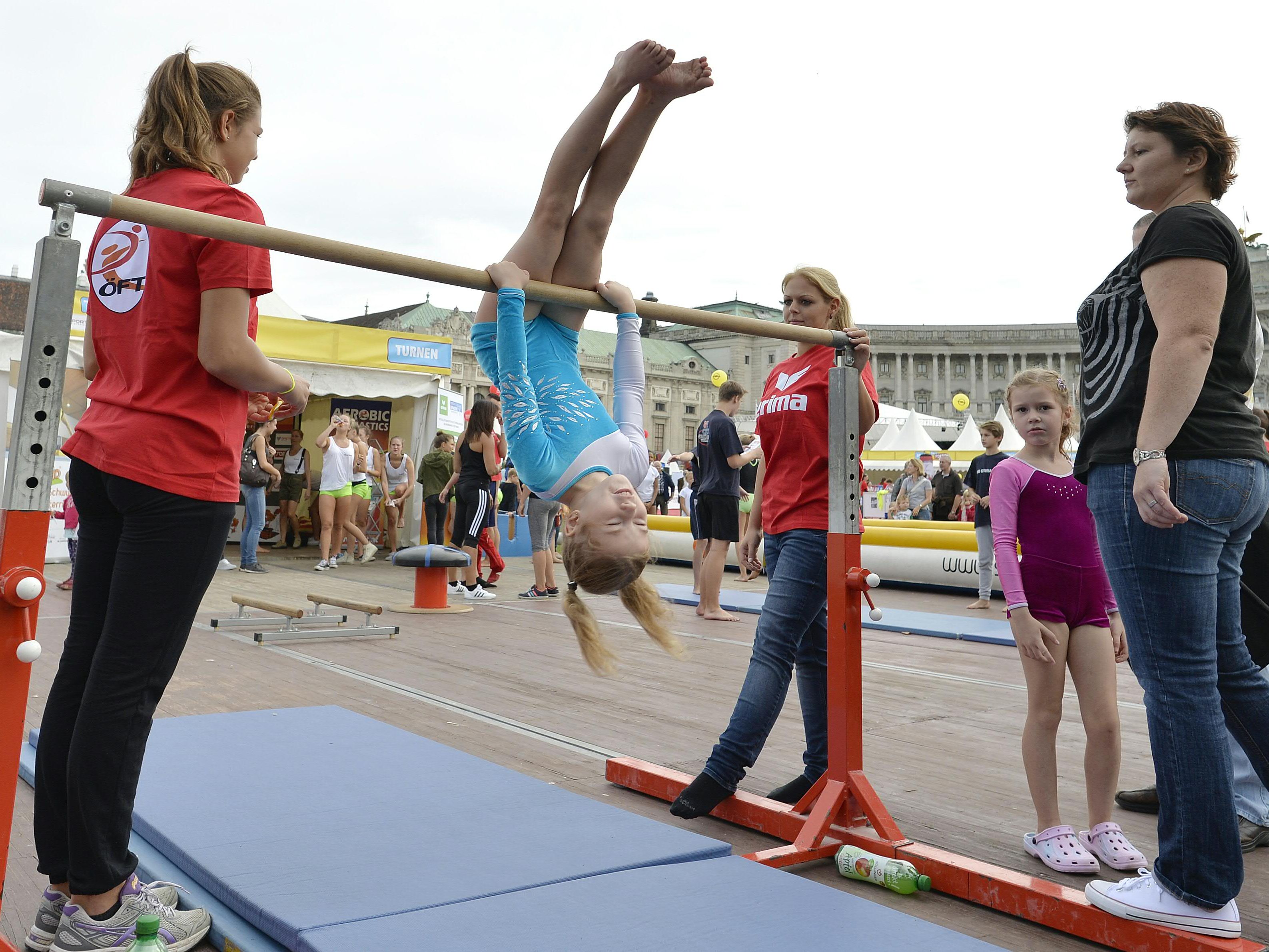 Der "Tag des Sports! übersiedelt in den Wiener Prater. Der "Tag des Sports! übersiedelt in den Wiener Prater.