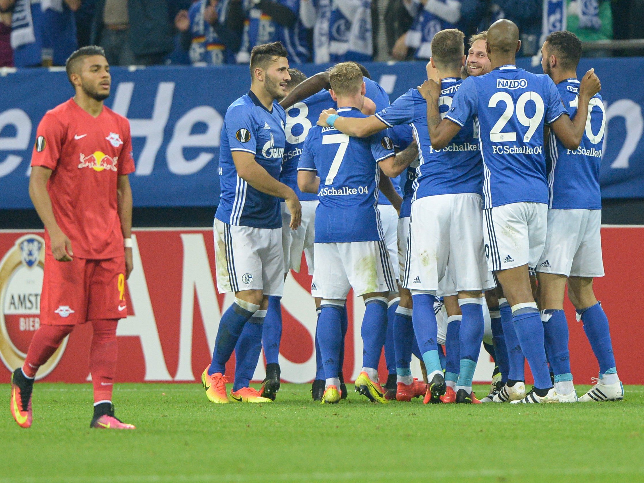 In Gelsenkirchen gab's für Salzburg nichts zu holen. In Gelsenkirchen gab's für Salzburg nichts zu holen.