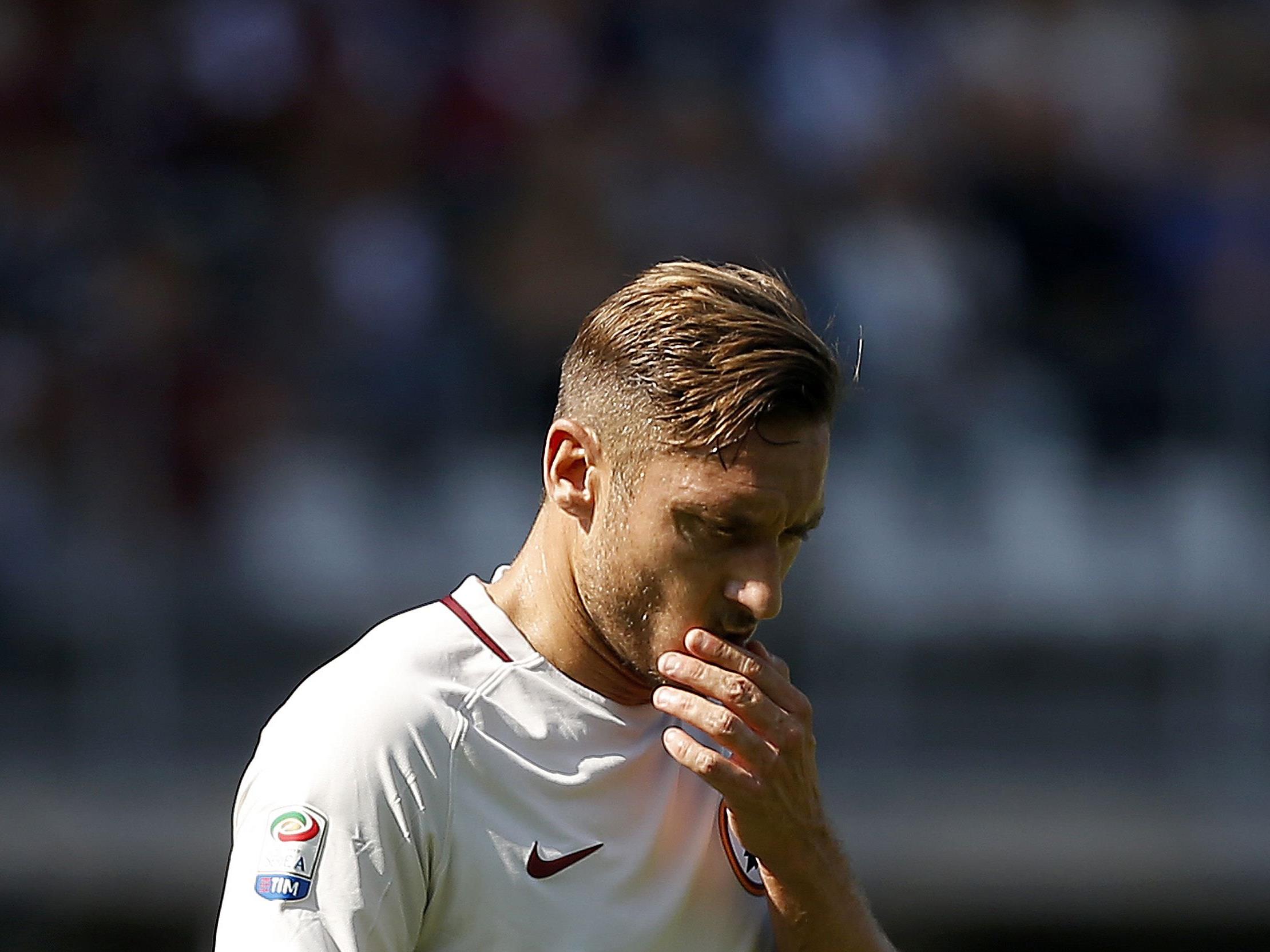Trotz des Treffers von Kapitän Francesco Totti verlor die Roma bei Torino.