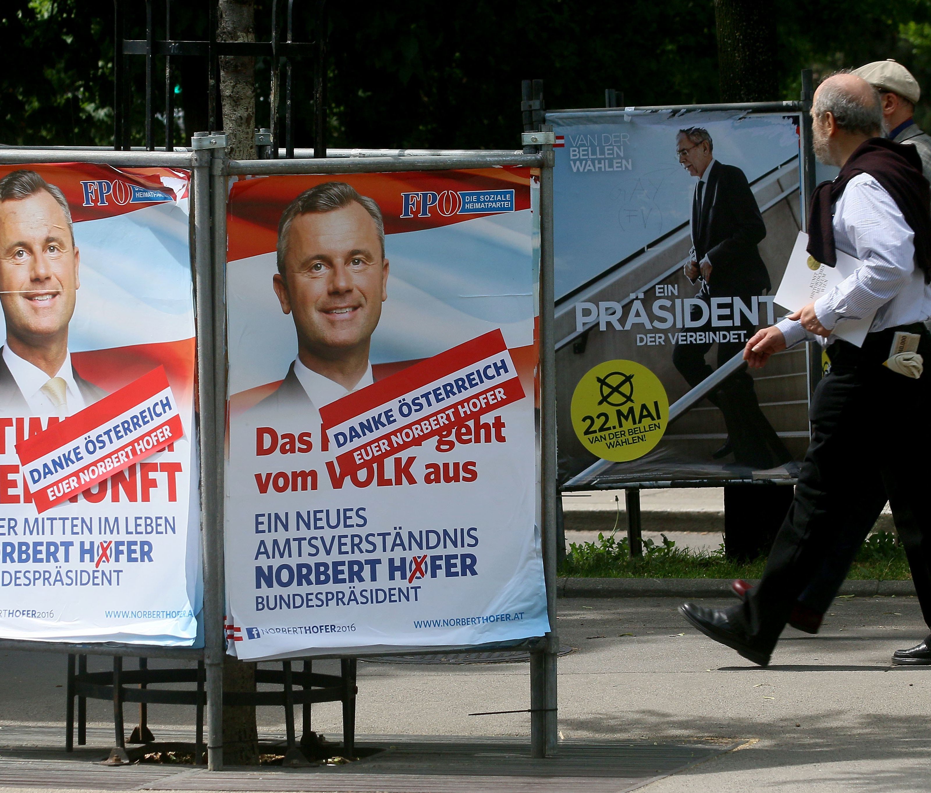 Wahl aufgrund fehlerhafter Kuverts verschoben. Wahl aufgrund fehlerhafter Kuverts verschoben.