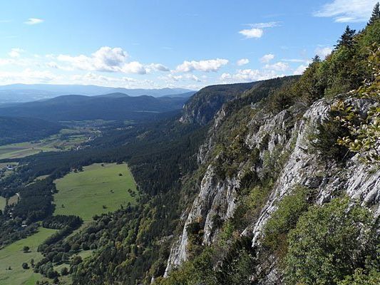 Auf der Rax verunfallte eine Frau schwer