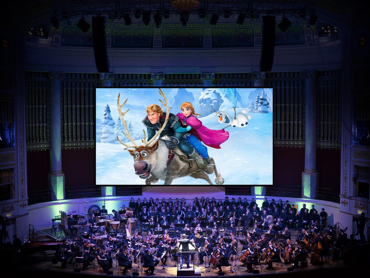 "Die Eiskönigin" bzw. "Frozen" als Live-Konzert in der Wiener Stadthalle.