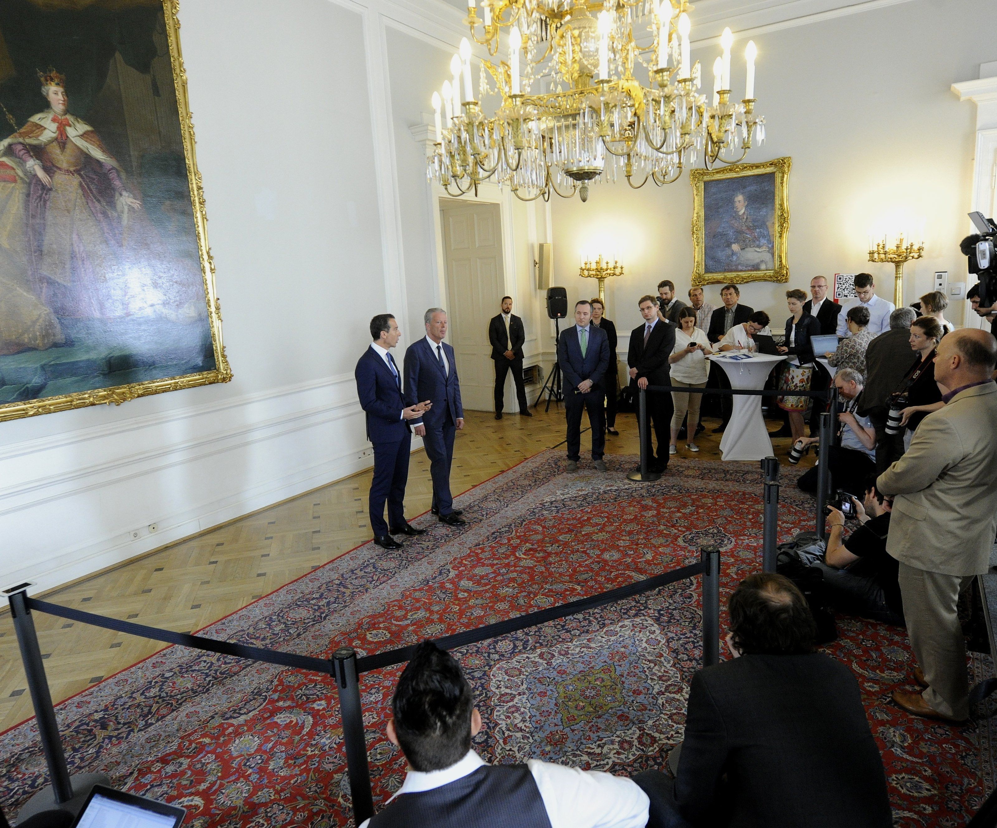 Mittlerweile Geschichte: Beim neuen Ministerrat wird es kein Pressefoyer mehr geben Mittlerweile Geschichte: Beim neuen Ministerrat wird es kein Pressefoyer mehr geben