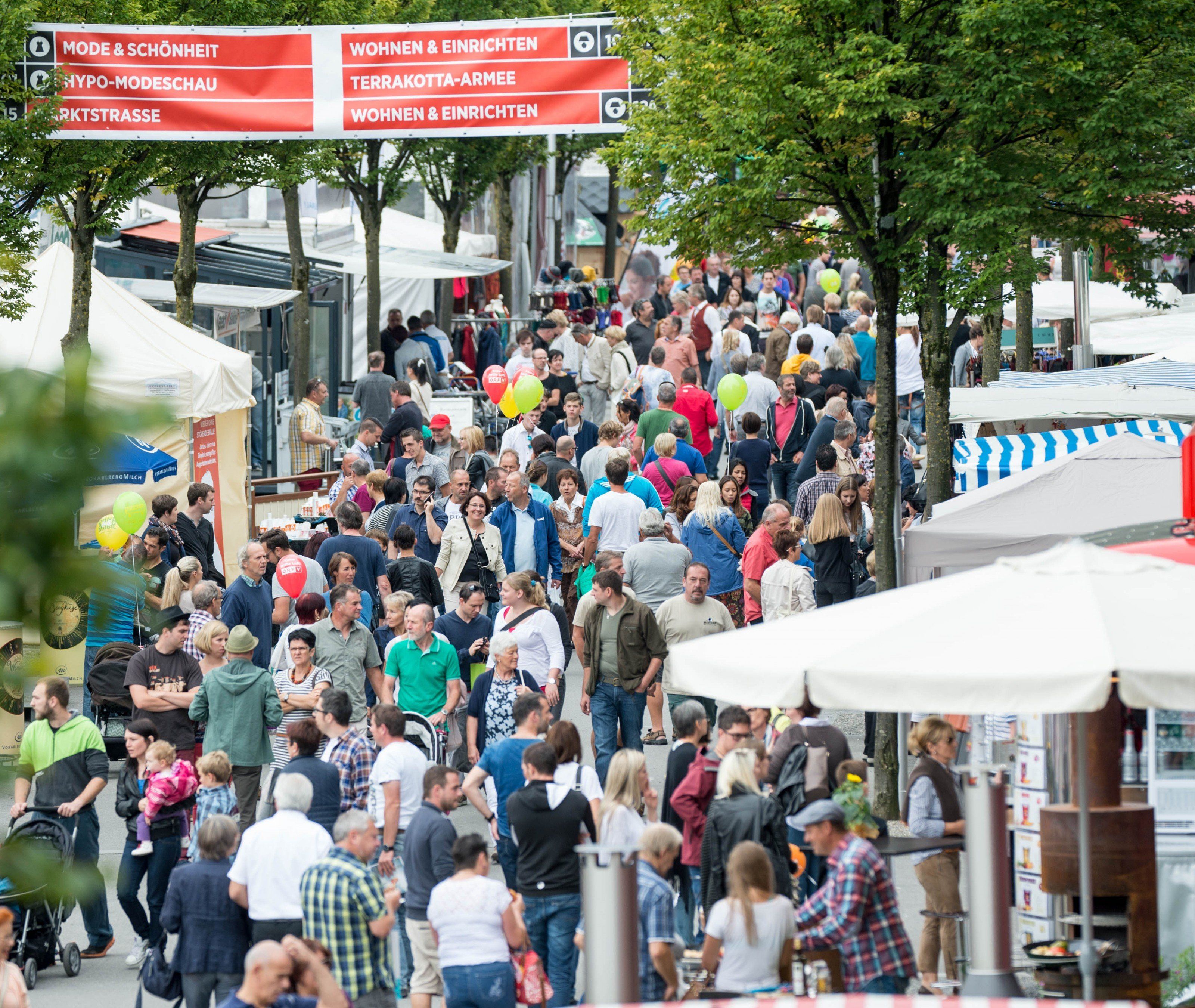 Am Mittwoch wird in Dornbirn die Herbstmesse eröffnet. Am Mittwoch wird in Dornbirn die Herbstmesse eröffnet.
